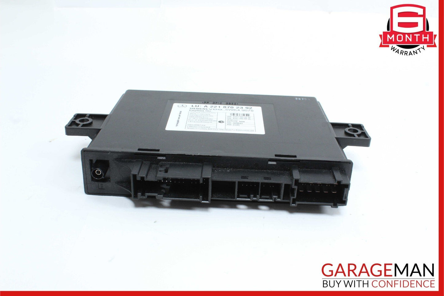 07-13 Mercedes W221 S550 CL550 Keyless Go Control Module Unit 2218702392 OEM