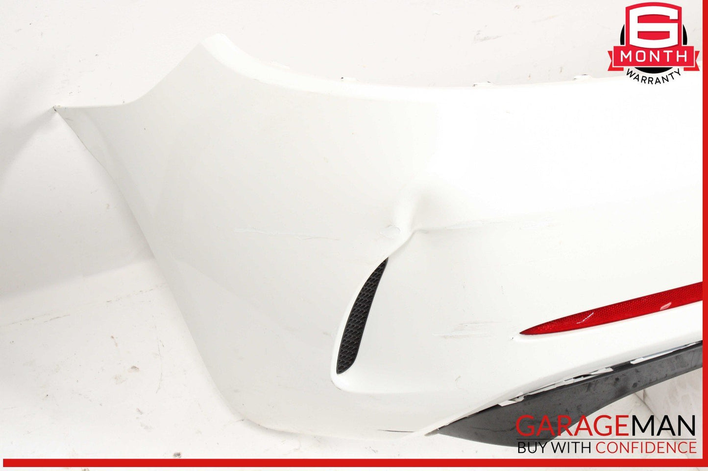 17-20 Mercedes R172 SLC300 SLC43 AMG Rear Bumper Cover Assembly White OEM