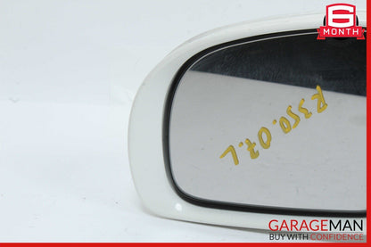 06-10 Mercedes W251 R350 Front Left Driver Side Mirror Door Rear View White OEM