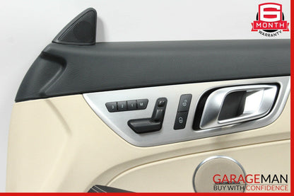 12-16 Mercedes R172 SLK350 Front Right Side Interior Door Panel Assembly Beige