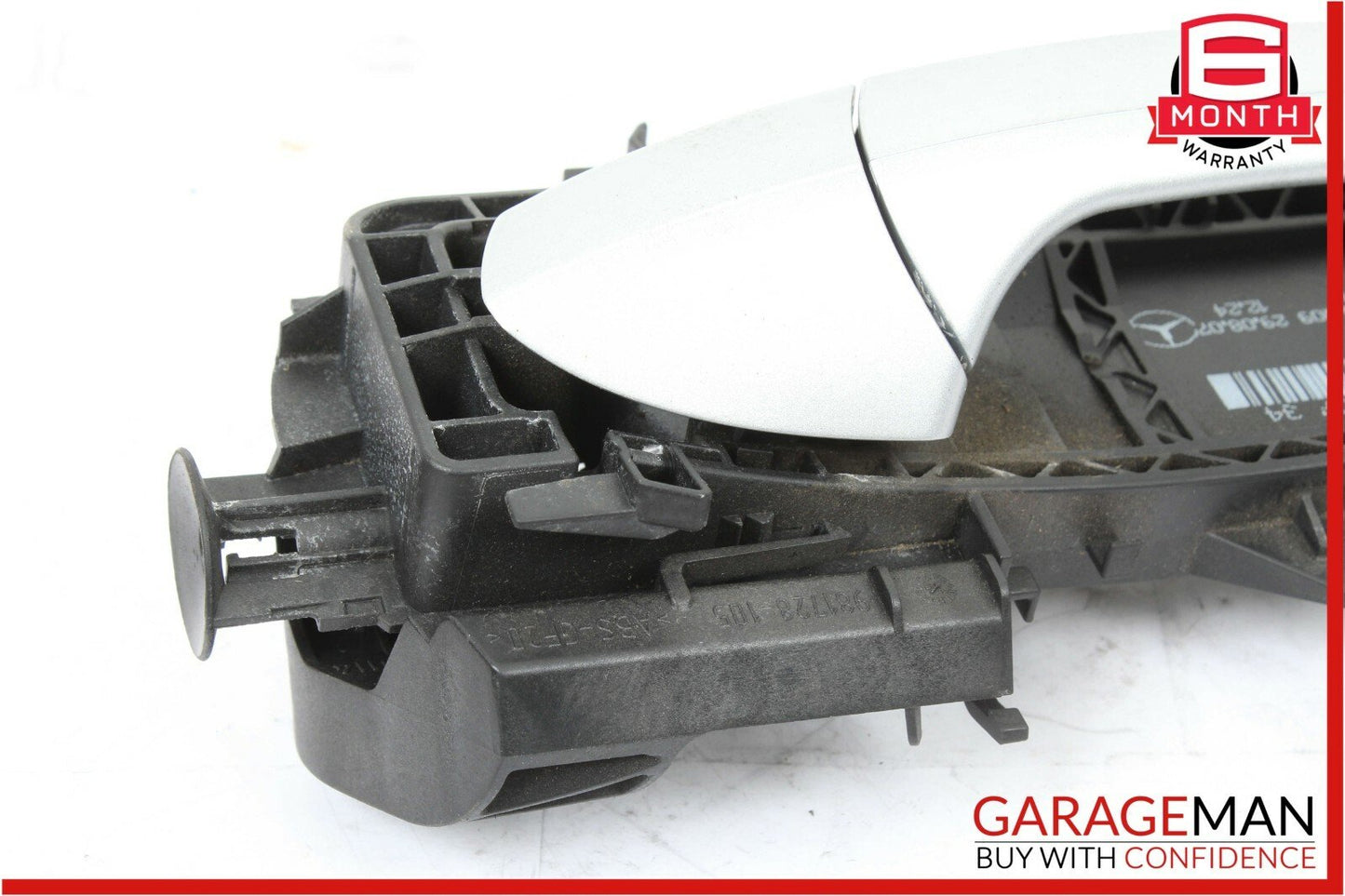 08-11 Mercedes W204 C300 C250 Rear Left Driver Side Exterior Door Handle Silver