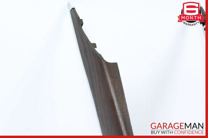 12-18 Audi A6 A7 Front Center Console Trim Panel Wood OEM