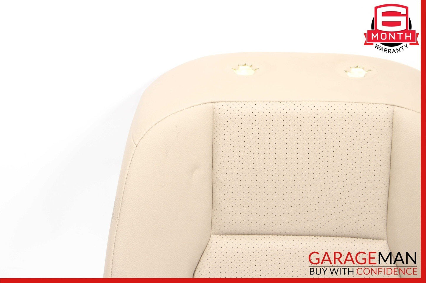 08-14 Mercedes W204 C250 C350 Front Right Side Top Upper Seat Cushion Beige OEM