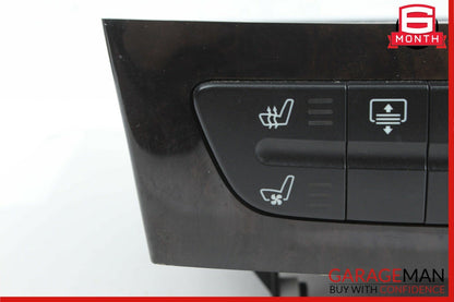 03-09 Mercedes W219 CLS500 E500 Hazard Light Door Lock Control Switch Wood OEM