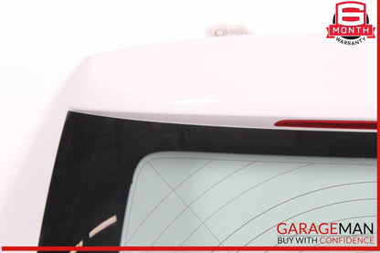 12-15 BMW X1 E84 Trunk Hatch Lid Tailgate Assembly White OEM
