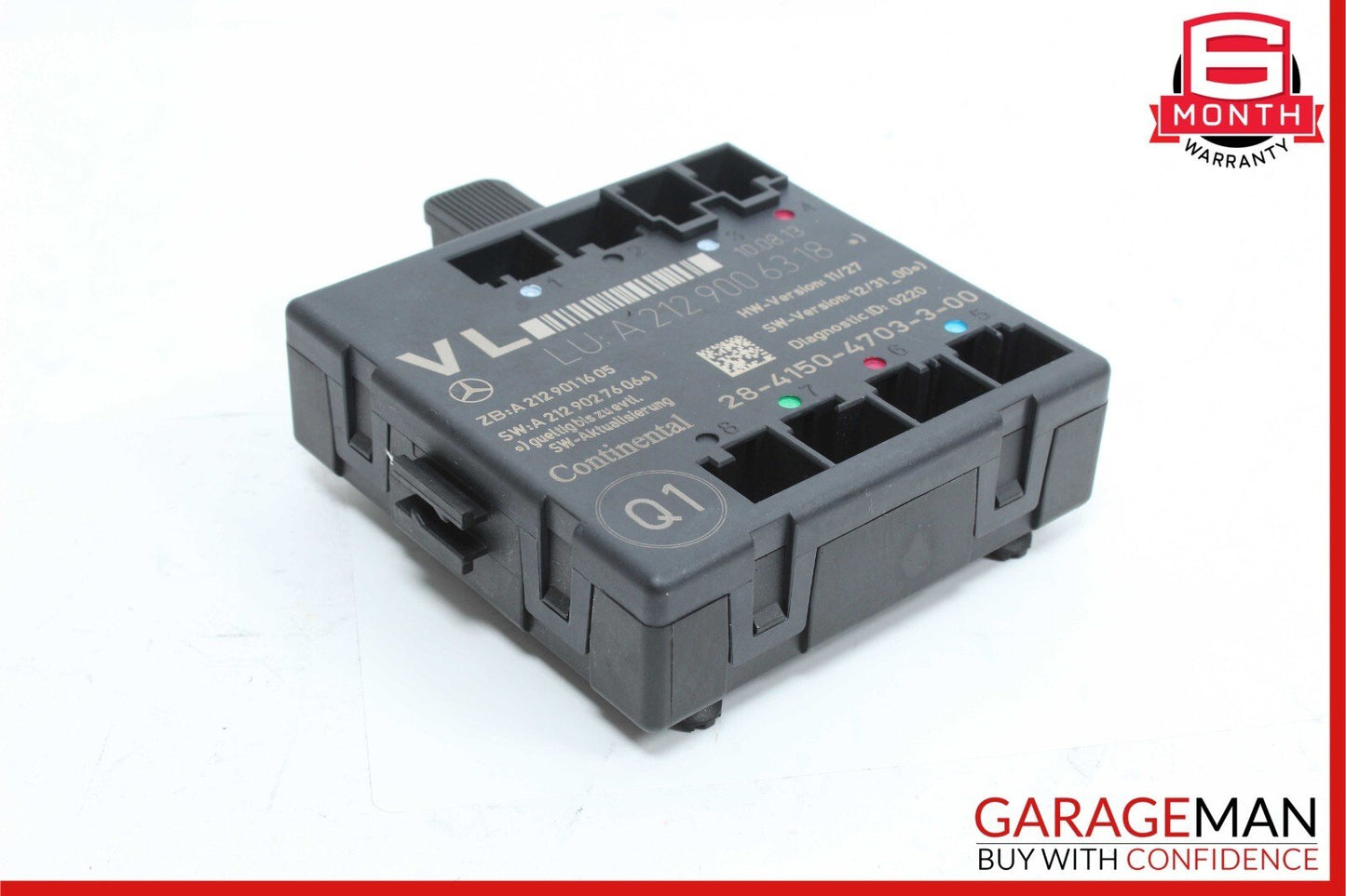 08-18 Mercedes E350 SLK250 C250 E400 Front Left Side Door Control Module Unit