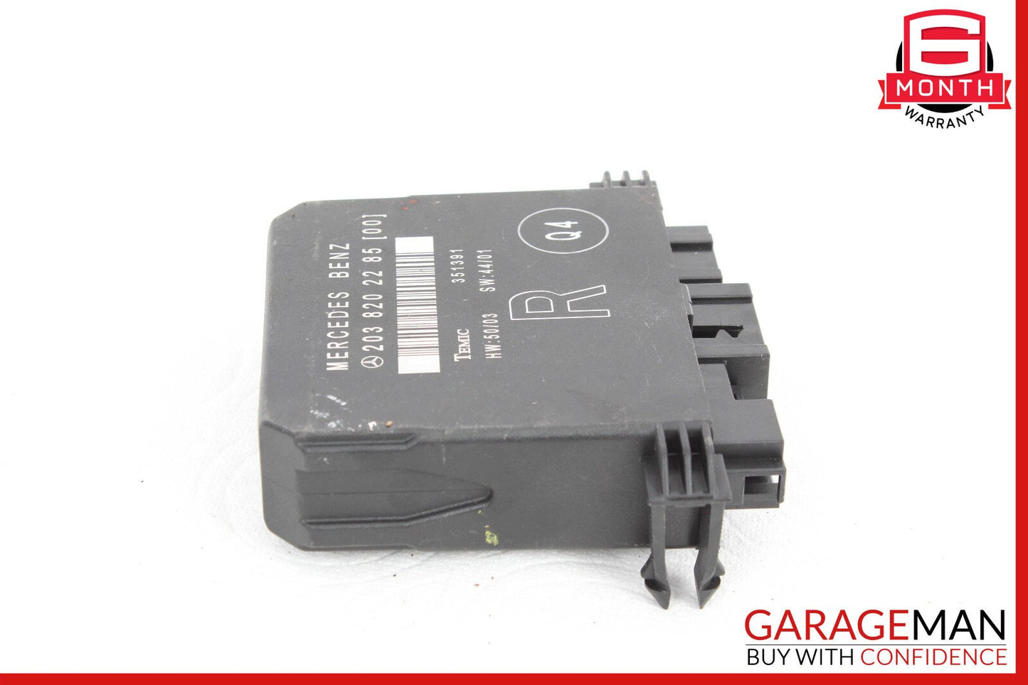 01-07 Mercedes W203 C230 C240 C320 Rear Right Door Control Module 2038202285 OEM