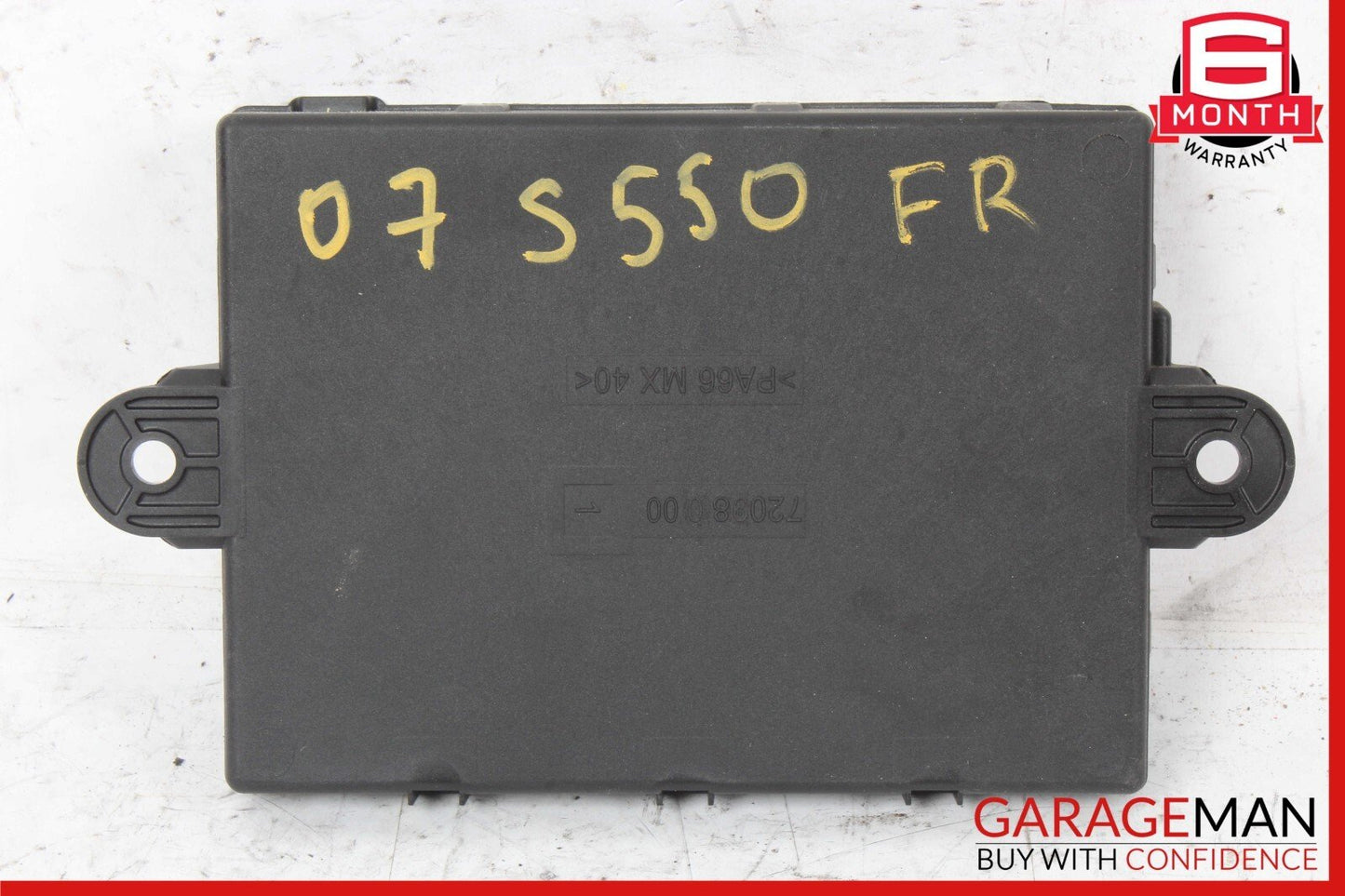07-13 Mercedes W221 S550 S400 Rear Right or Left Side Door Control Module Unit