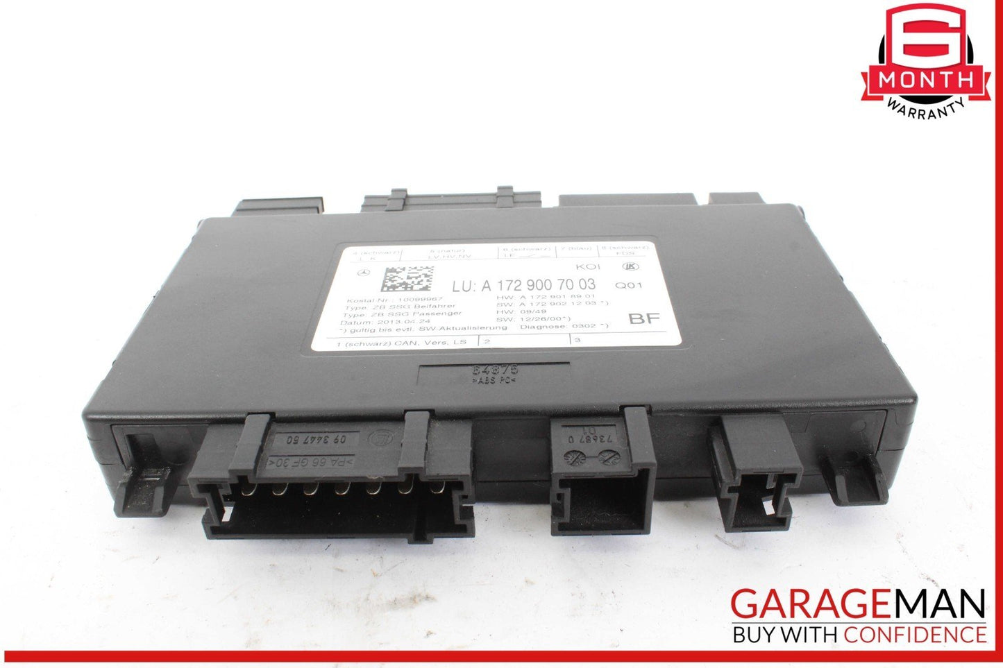 08-20 Mercedes W212 E350 C300 Front Right Side Seat Control Module Unit OEM