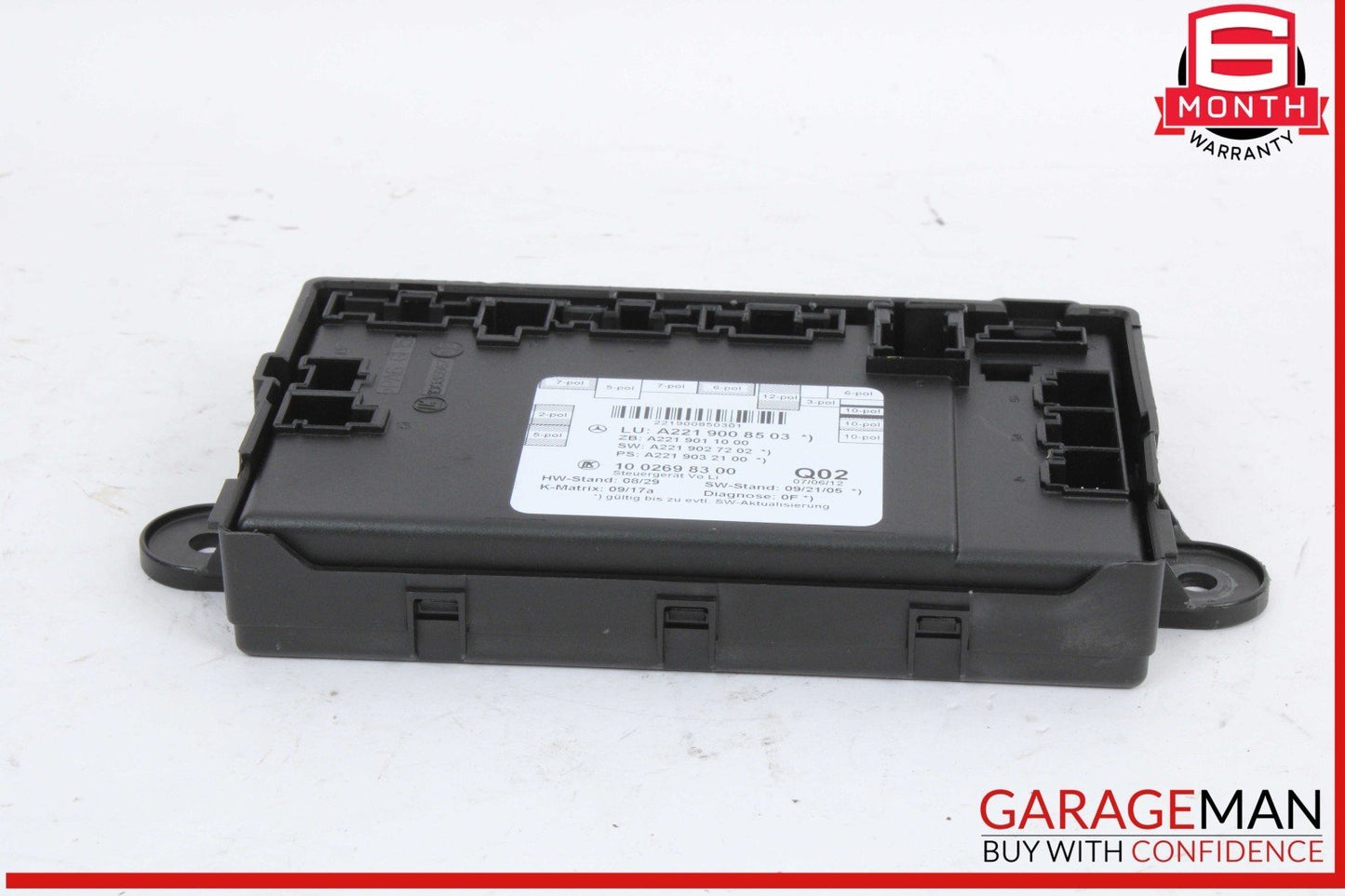 07-13 Mercedes W221 S550 S400 Front Left Driver Side Door Control Module OEM