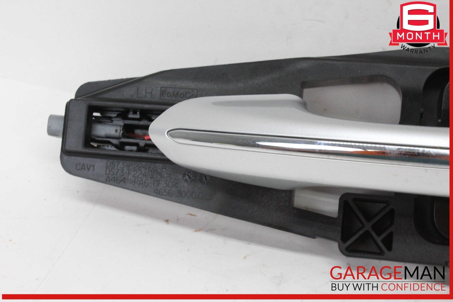 13-20 Ford Fusion Rear Left Driver Side Exterior Door Handle Silver OEM