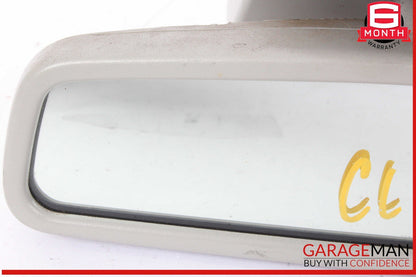 00-06 Mercedes W215 CL55 CL600 Interior Rear View Mirror Gray 2158110007 OEM