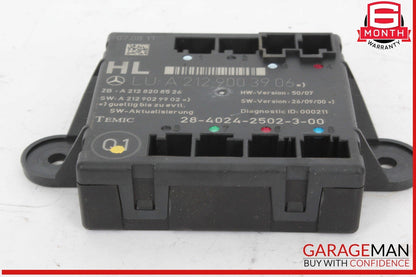 08-18 Mercedes W204 C250 C300 Rear Left Driver Side Door Control Module OEM