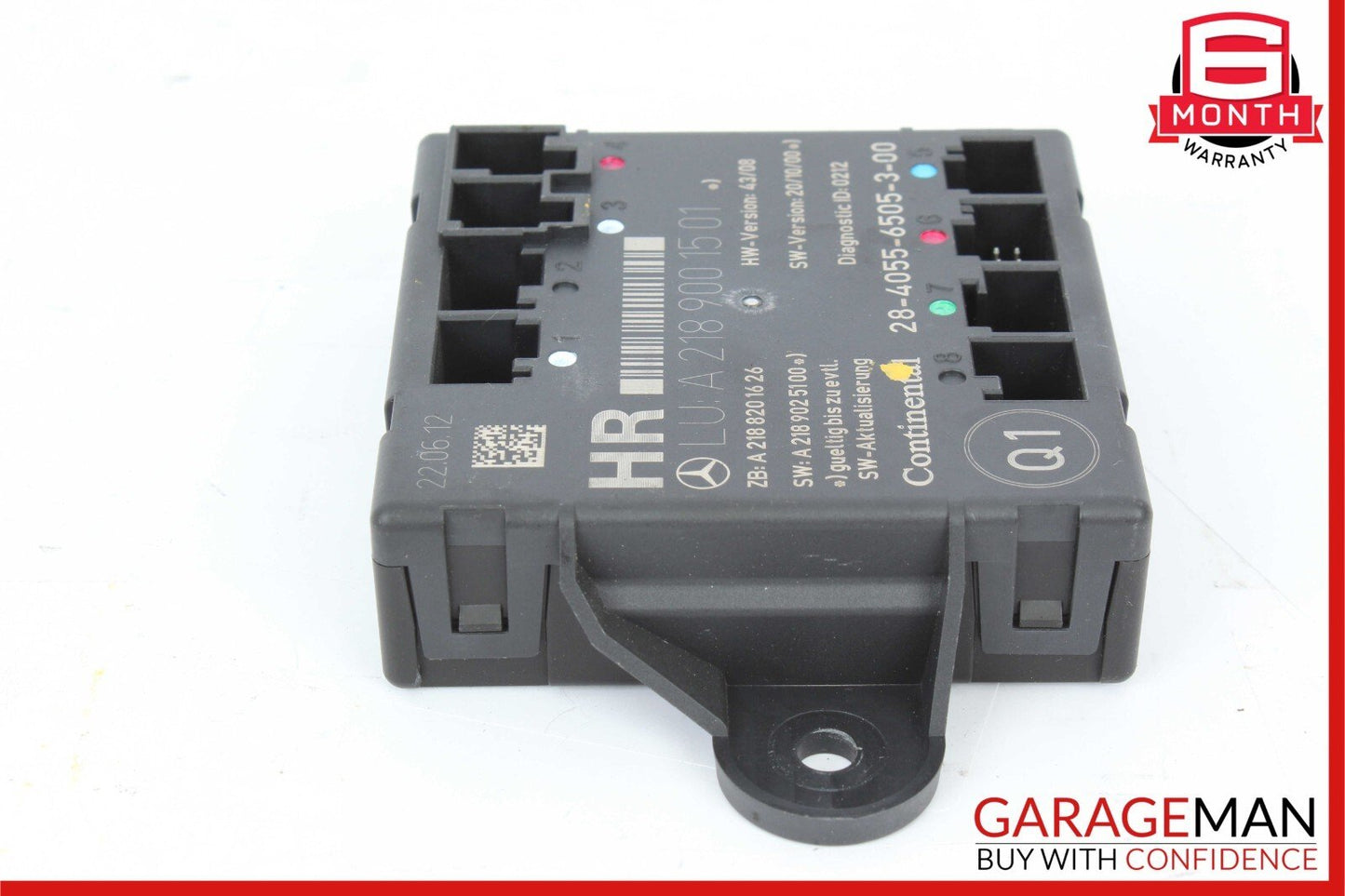 08-18 Mercedes W204 C250 C300 Rear Right Side Door Control Module 2189001501 OEM