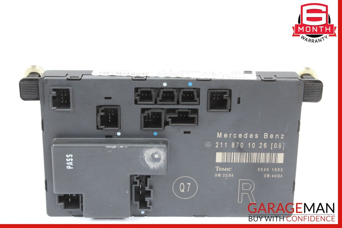 03-09 Mercedes W211 E350 E550 Front Right Side Door Controller Module Unit