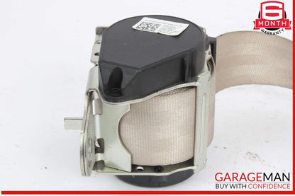 14-17 Maserati Quattroporte S Rear Center Seat Belt Seatbelt Beige OEM