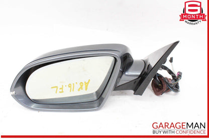 11-18 Audi A8 S8 Front Left Driver Side Door Rear View Mirror Gray w/ Camera OEM