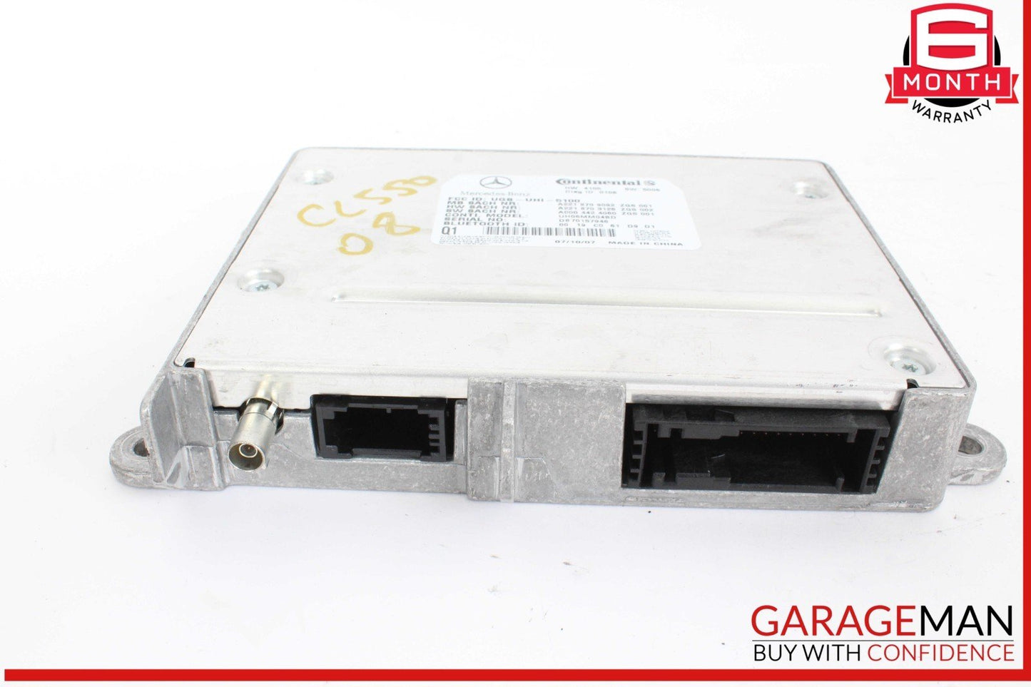 07-13 Mercedes W216 CL550 S550 Bluetooth Communication Controller Module OEM