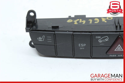 06-12 Mercedes X164 GL450 4MATIC Hazard Light Switch Control Panel 1648709210