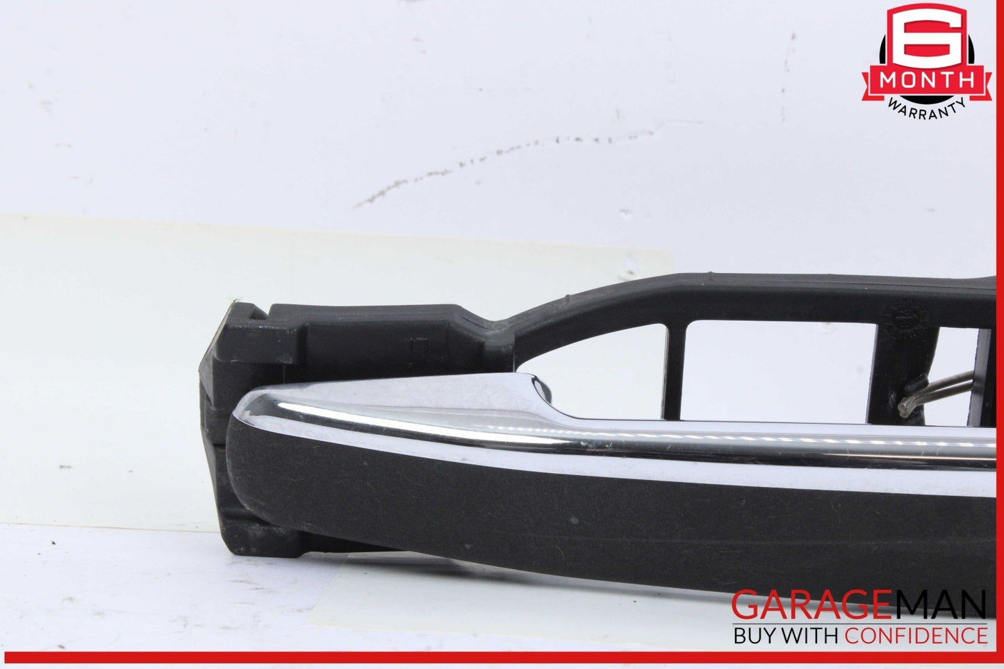 96-02 Mercedes W210 E320 E420 Rear Left Exterior Door Handle Black OEM