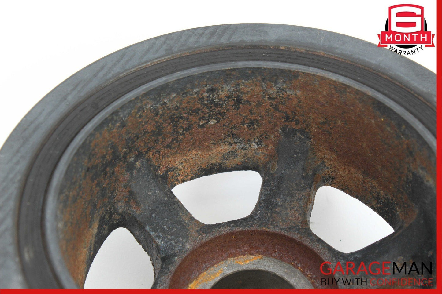 03-06 Mercedes R230 SL500 SL55 Tandem Power Steering Pump Pulley 0004661815 OEM