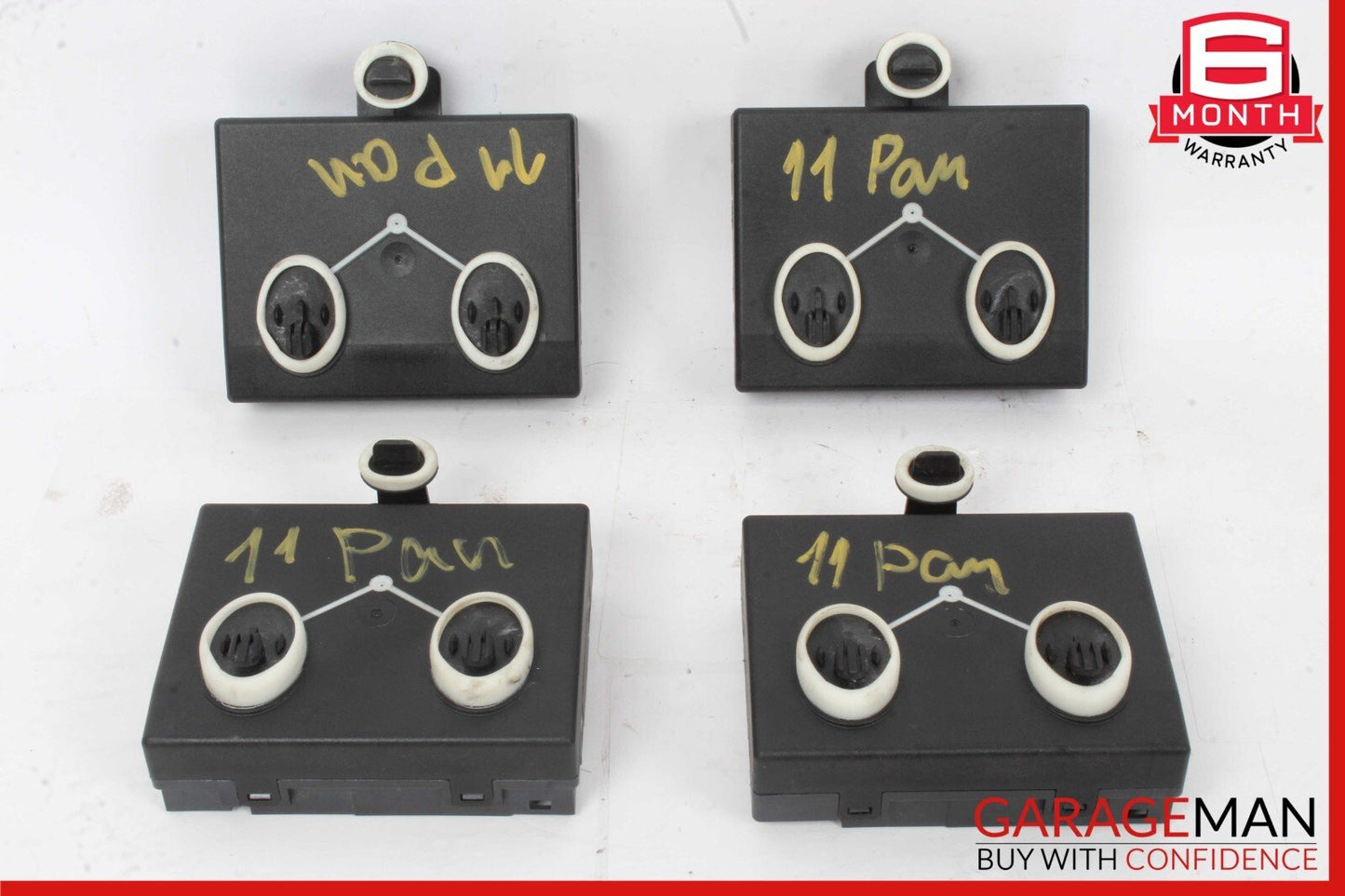 10-16 Porsche Panamera 970 Front & Rear Door Control Module Unit Set of 4 Pc OEM