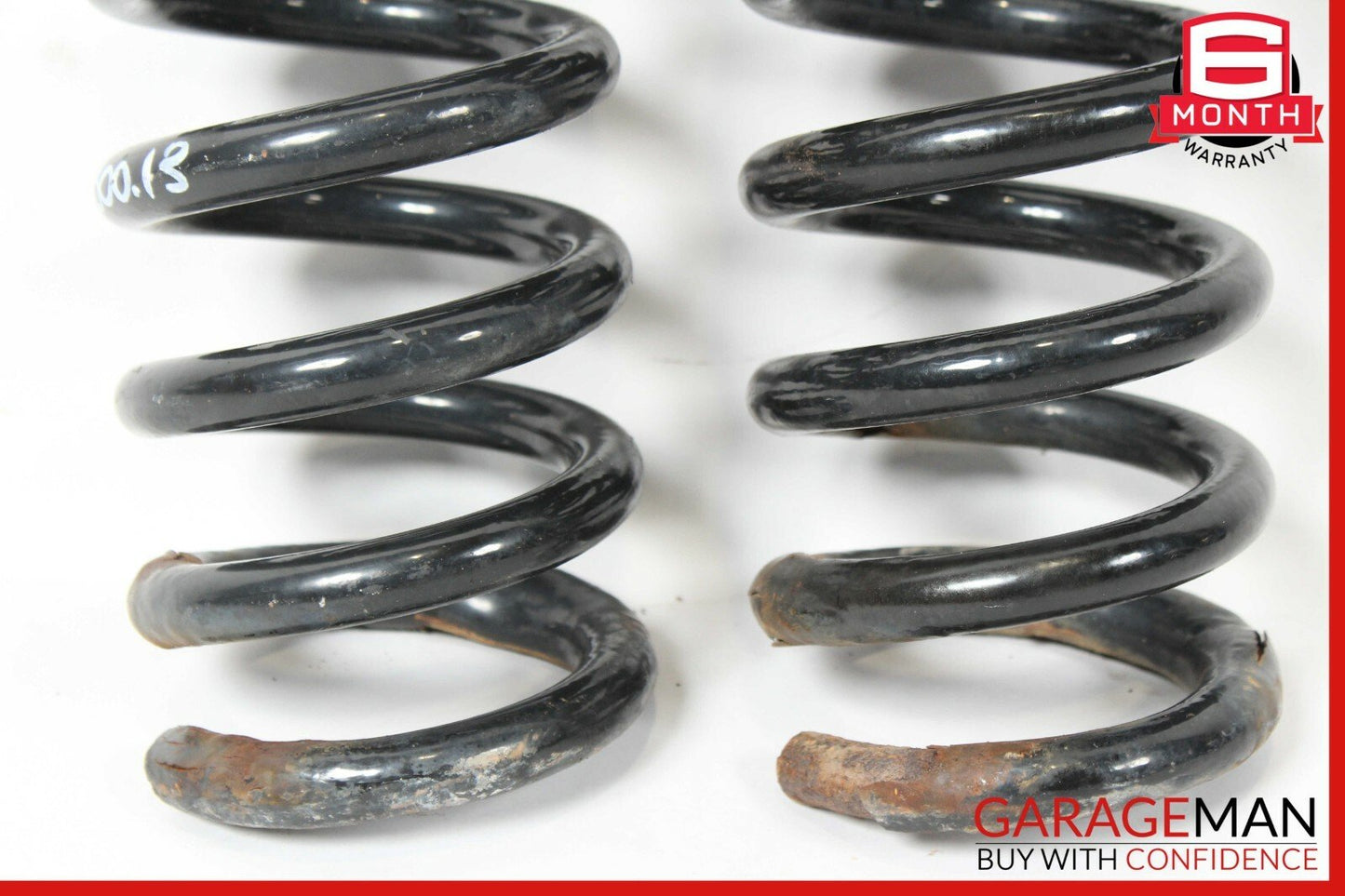 08-14 Mercedes W204 C300 Rear Left & Right Shock Absorber Coil Spring Set OEM