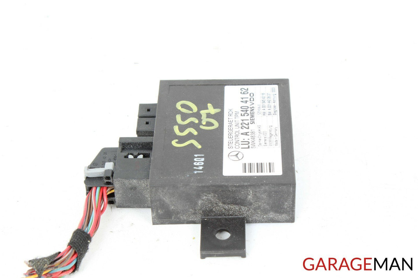07-09 Mercedes W221 S550 TPMS Tire Pressure Monitor Sensor Module 2215404162 OEM