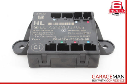 08-18 Mercedes W212 E350 C300 CLS550 Rear Left Side Door Control Module OEM