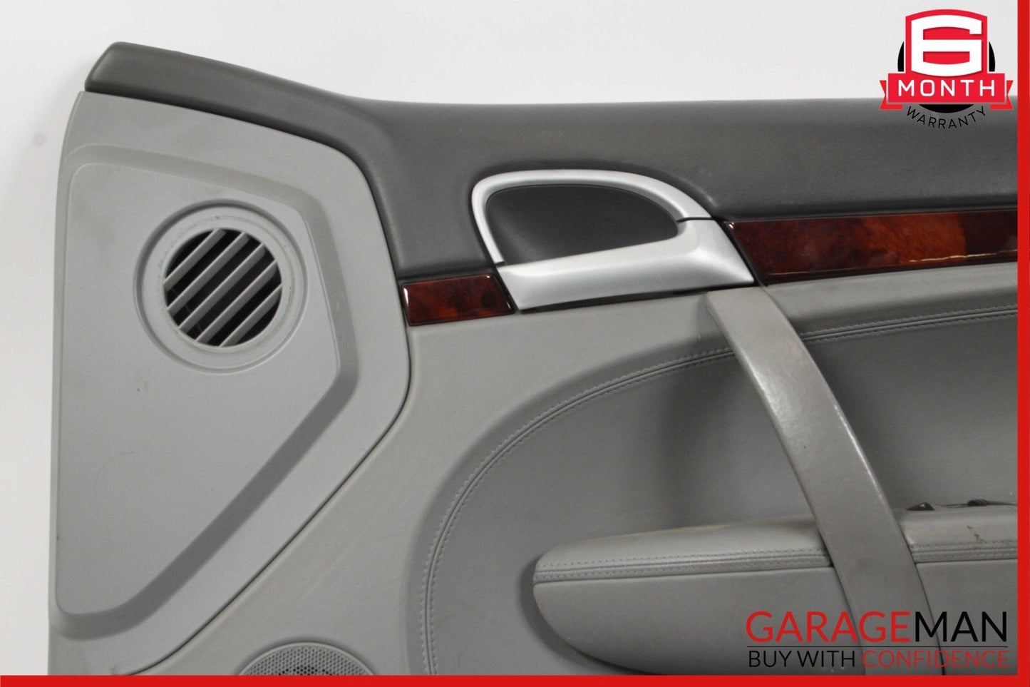 03-10 Porsche Cayenne 955 957 Front Right Side Interior Door Cover Panel Silver