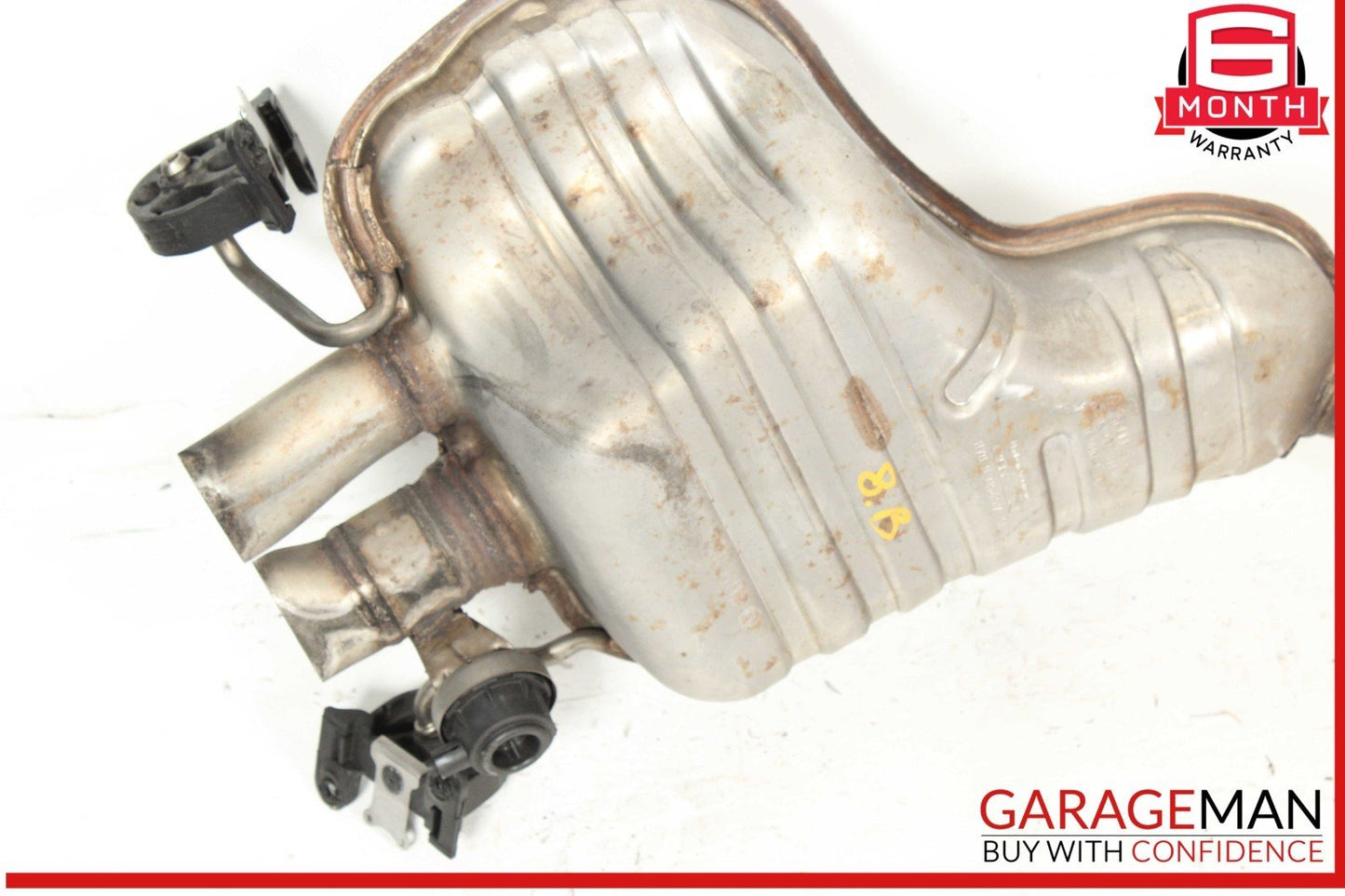03-12 Bentley Continental GT Exhaust Muffler Mufflers Right & Left Set of 2 OEM
