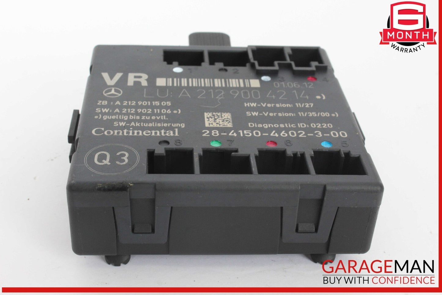 08-18 Mercedes W212 E350 C250 Front Right Passenger Side Door Control Module OEM