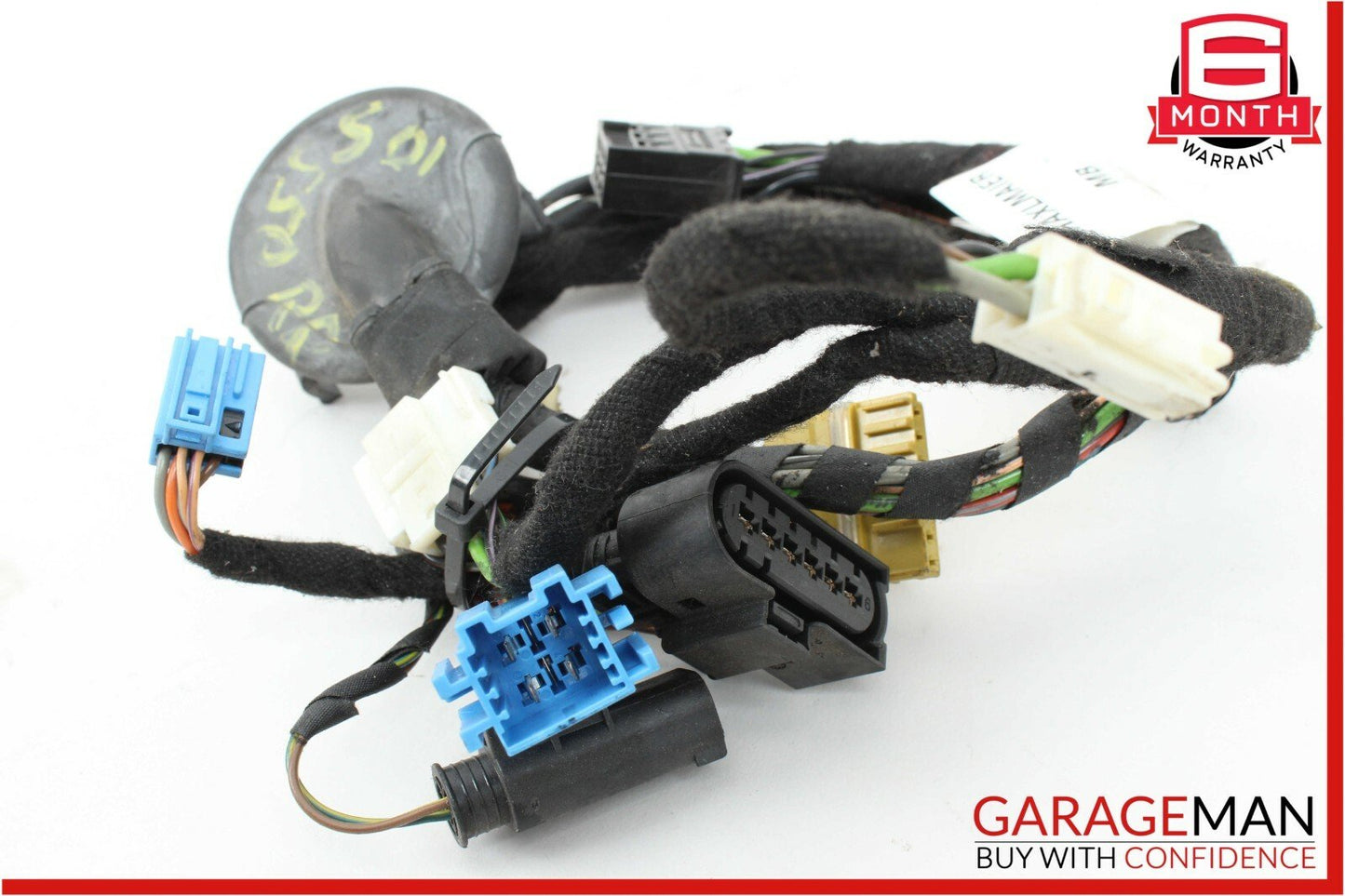 07-13 Mercedes W221 S550 S65 Rear Right / Left Side Door Wire Harness Wiring OEM