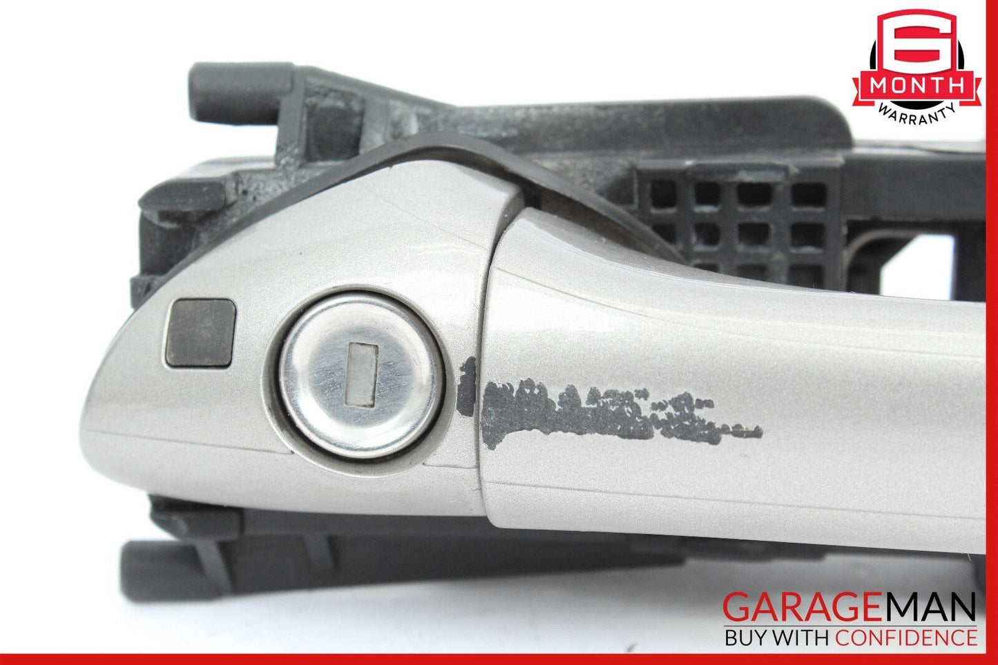 05-07 Mercedes W203 C230 C320 Front Left Exterior Door Handle Silver OEM