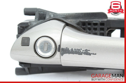 05-07 Mercedes W203 C230 C320 Front Left Exterior Door Handle Silver OEM