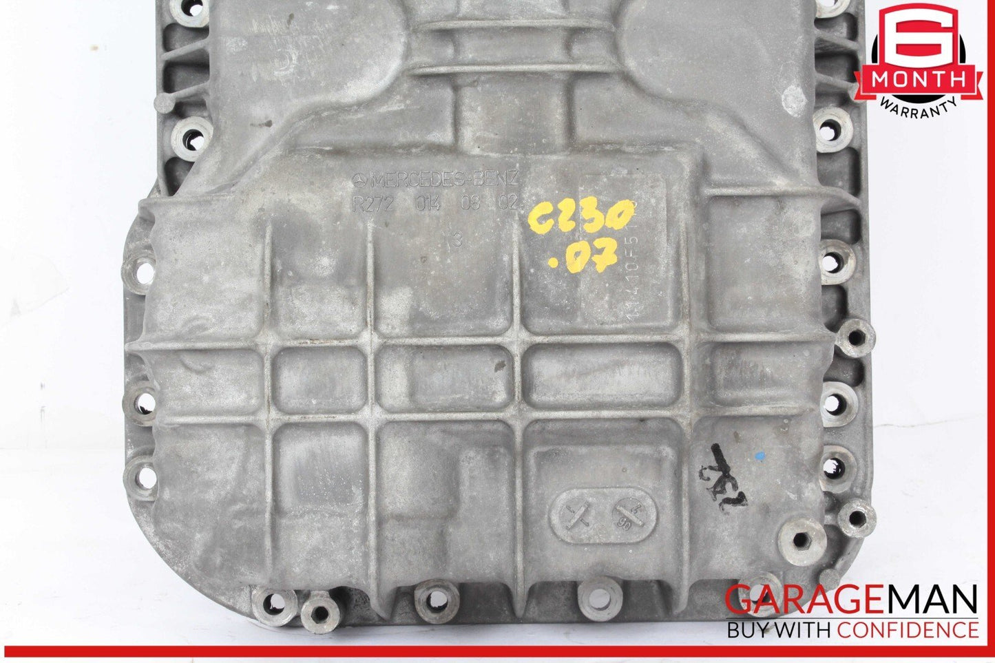 05-11 Mercedes W203 C230 CLK350 Engine Upper Oil Sump Baffle Pan 2720140802 OEM