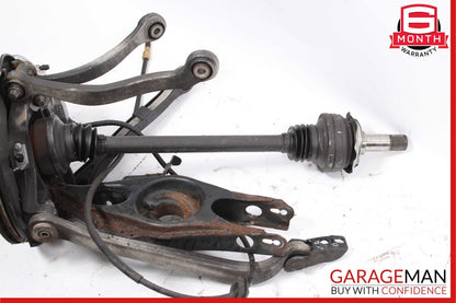 10-16 Mercedes W212 E550 Rear Left Spindle Knuckle Hub Bearing CV Shaft Assembly