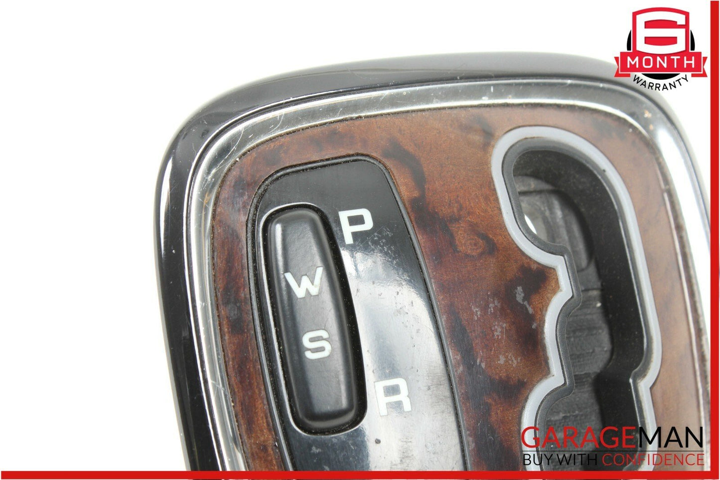 00-06 Mercedes W220 S500 Gear Shifter Bezel Trim Indicator Bezel Wood OEM