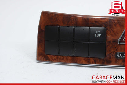 05-09 Mercedes W209 CLK350 CLK63 Heated Seat ESP Hazard Light Switch Controls