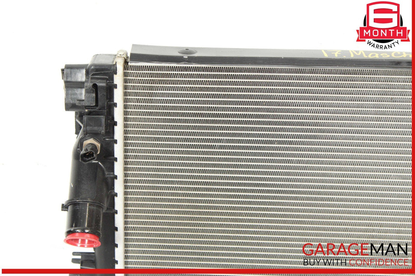 14-22 Maserati Ghibli Quattroporte Water Cooling Radiator A/C Condenser OEM