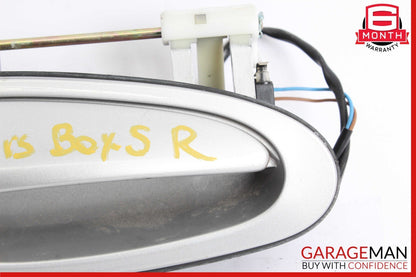 97-04 Porsche Boxster 986 Front Right Side Exterior Door Handle Silver