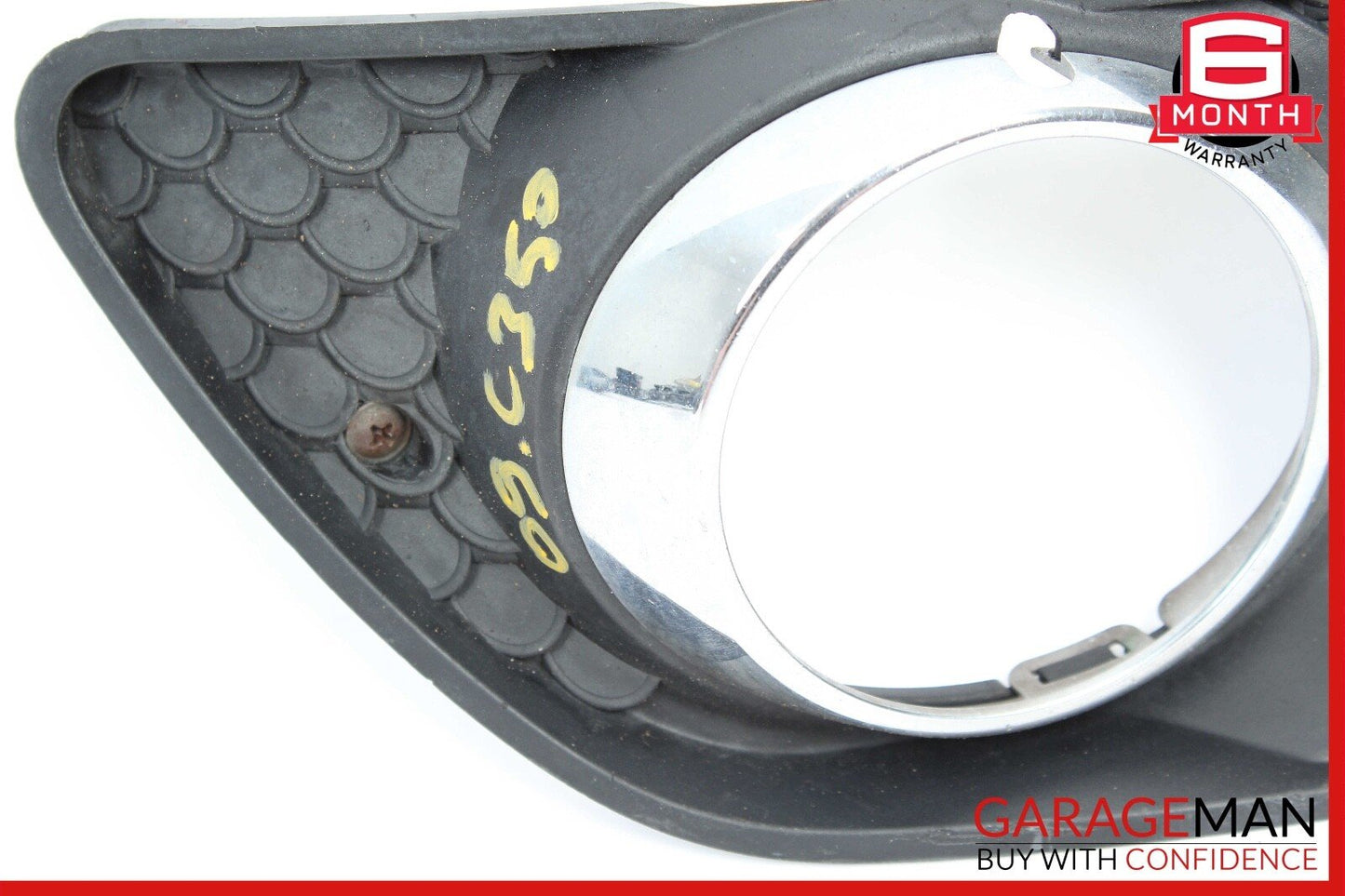 08-11 Mercedes W204 C300 AMG Sport Bumper Left Fog Light Grille Grill OEM