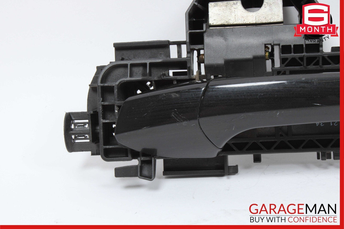 12-14 Mercedes W204 C250 C350 C300 Rear Left Exterior Door Handle Black OEM