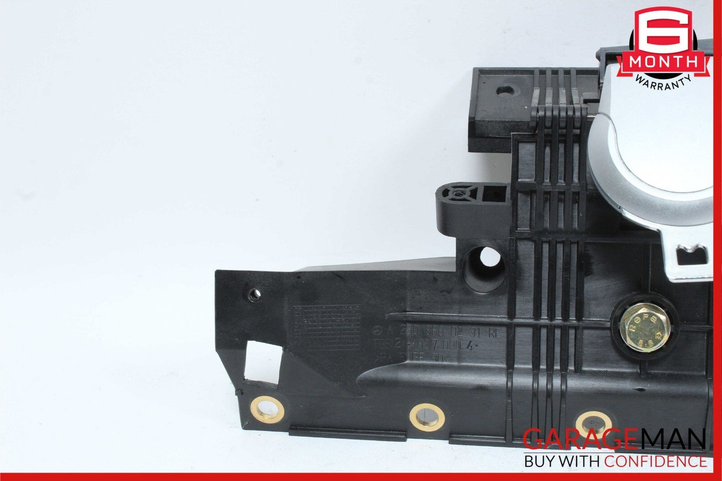 03-08 Mercedes R230 SL500 Rear Right Seatbelt Luggage Retractor Speaker Black