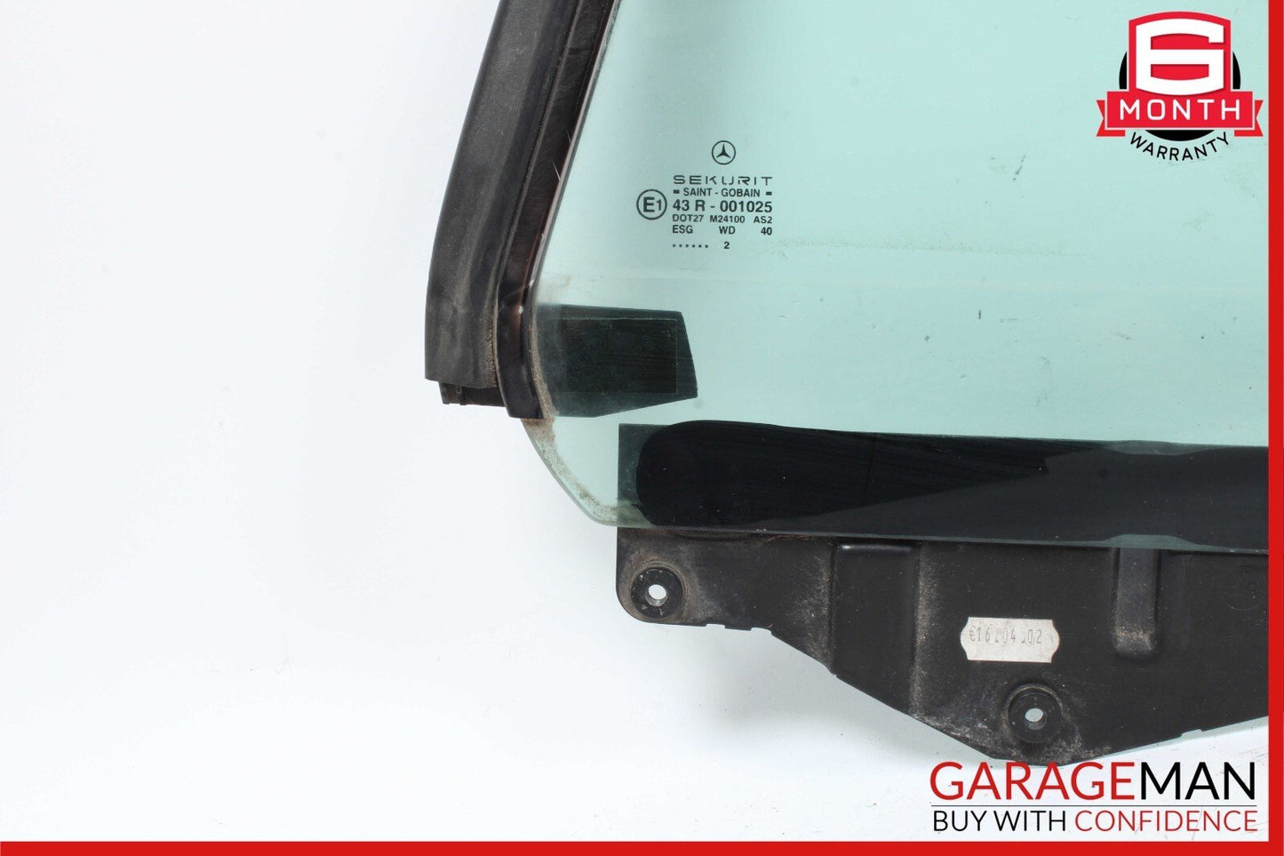 03-12 Mercedes R230 SL550 SL55 AMG Rear Left Side Quarter Window Glass OEM