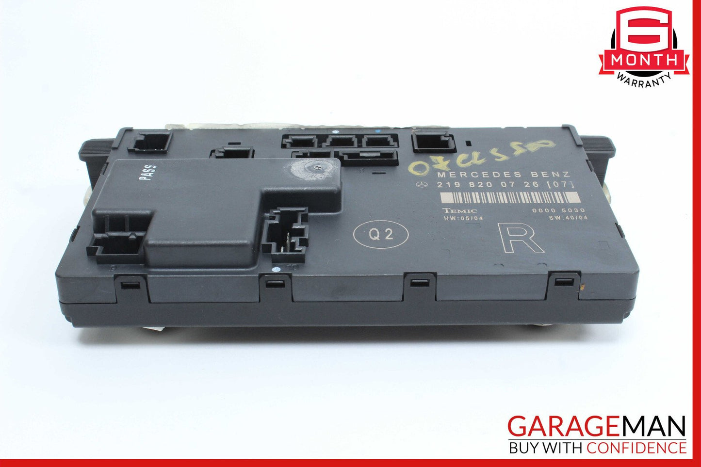 06-11 Mercedes W219 CLS550 Door Control Module Front Right Passenger Side OEM