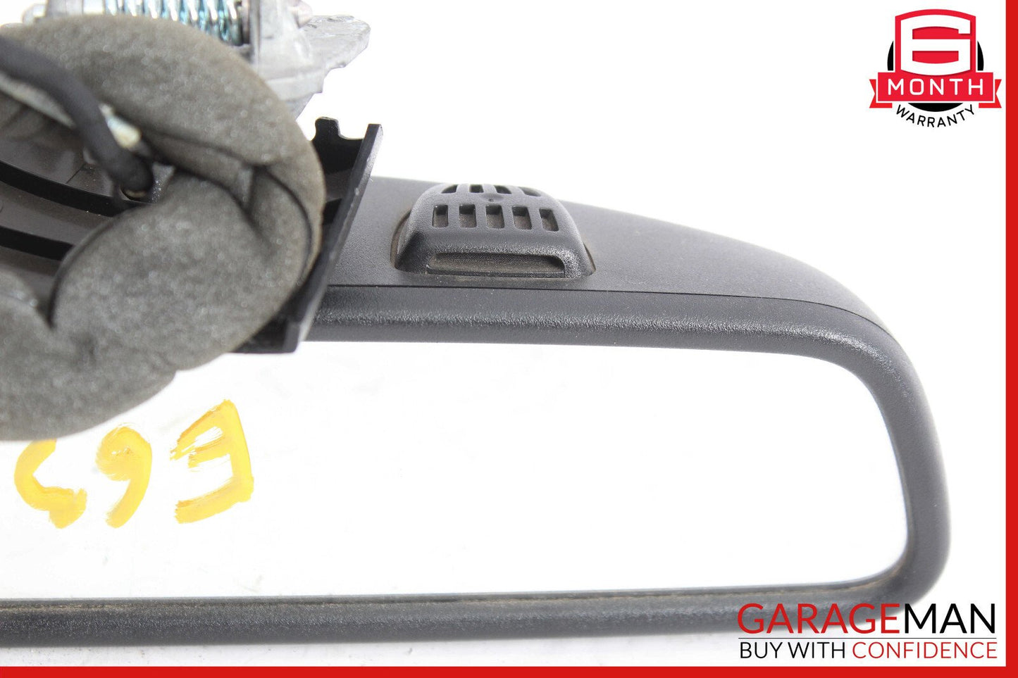 10-16 Mercedes W212 E63 Interior Rear View Mirror Black OEM