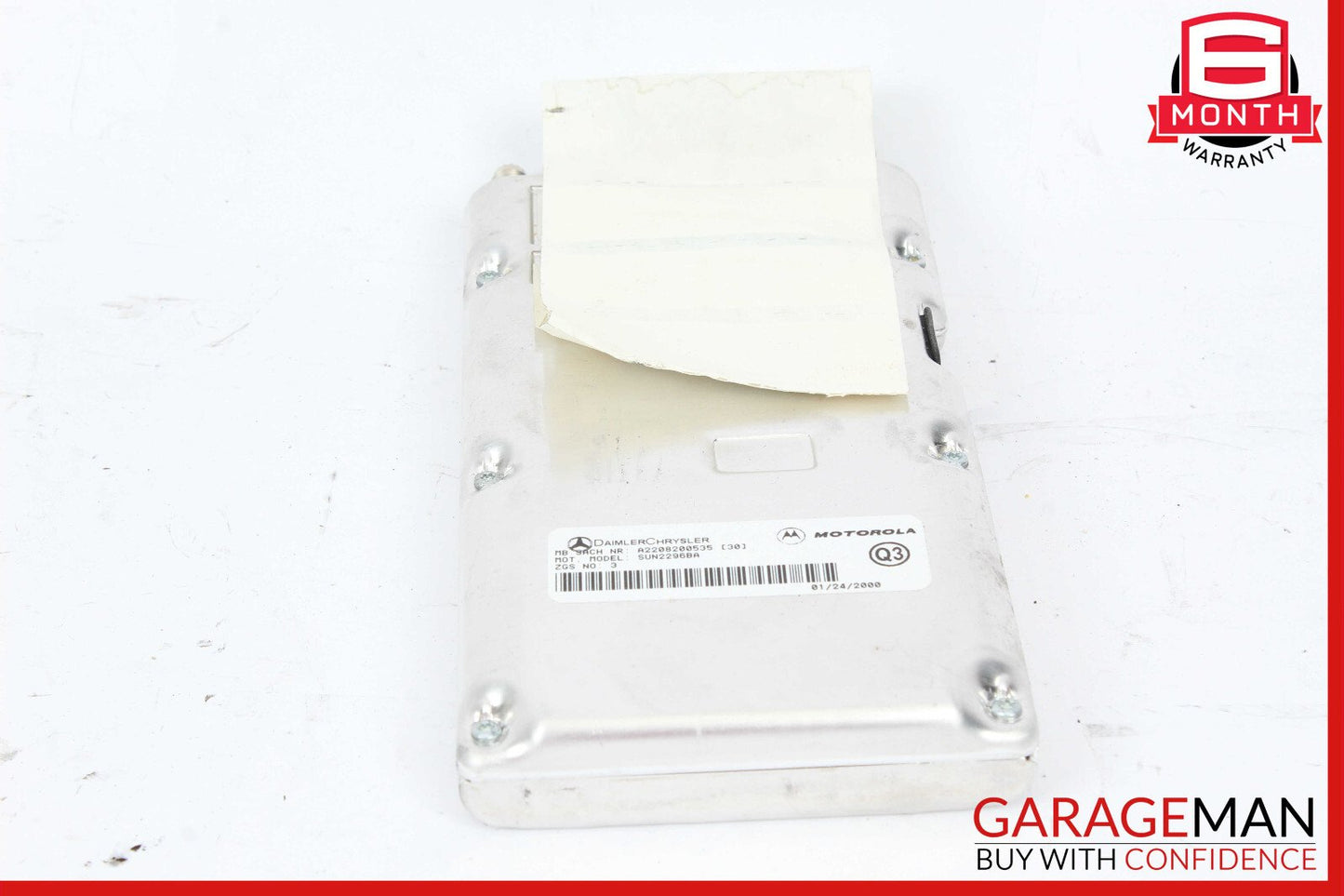 98-02 Mercedes W210 E320 Voice Command Control Module 2208200535 OEM