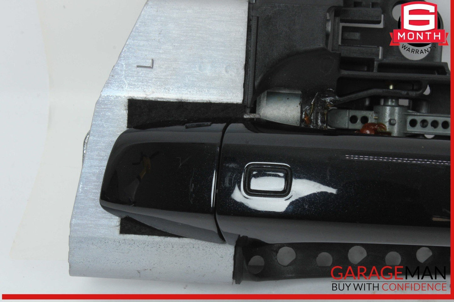 17-24 Audi Q7 Front Left Driver Side Exterior Door Handle Black 4M1837885 OEM