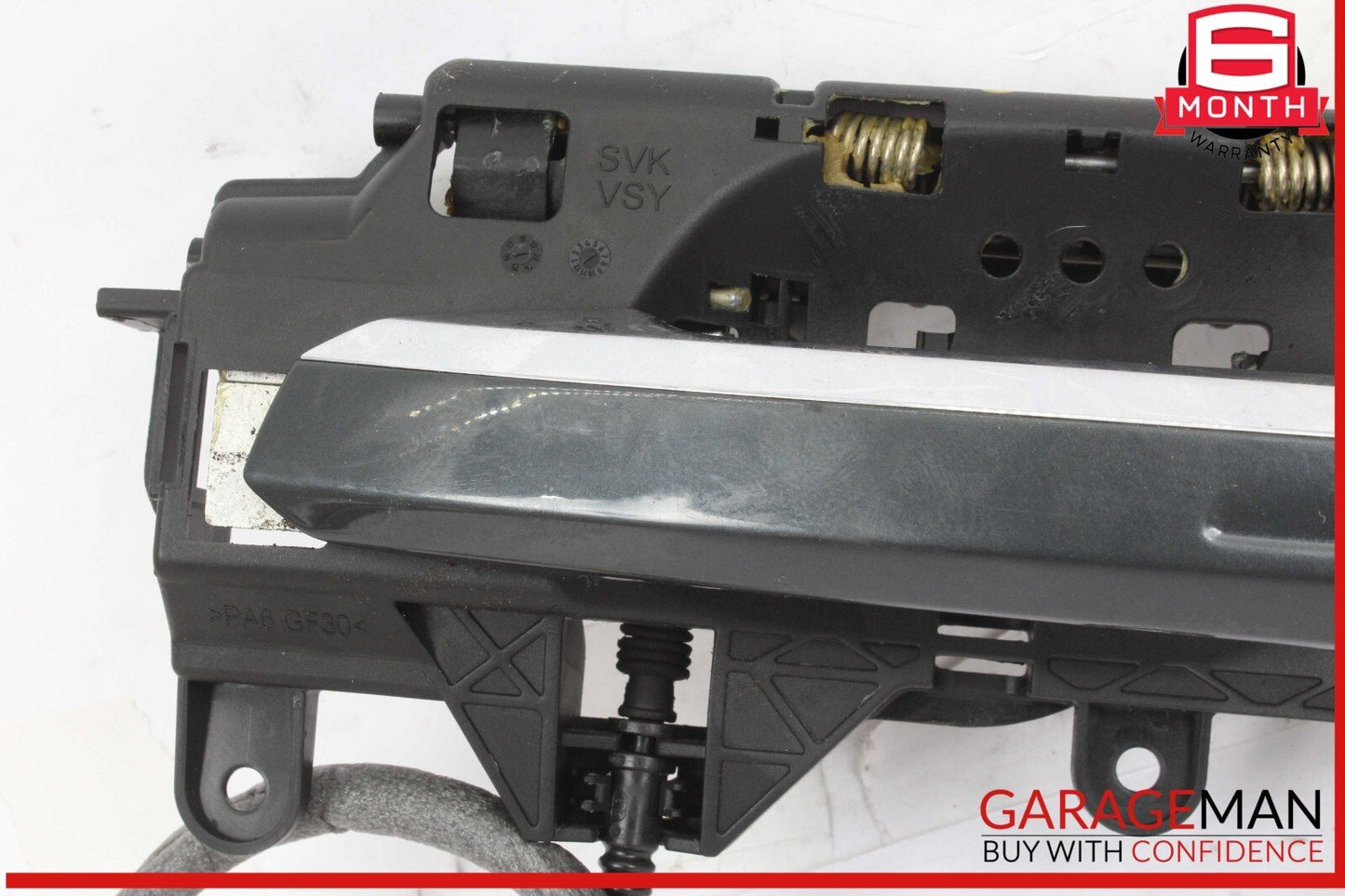 17-24 Audi A4 Allroad Rear Left Driver Side Exterior Door Handle Gray OEM